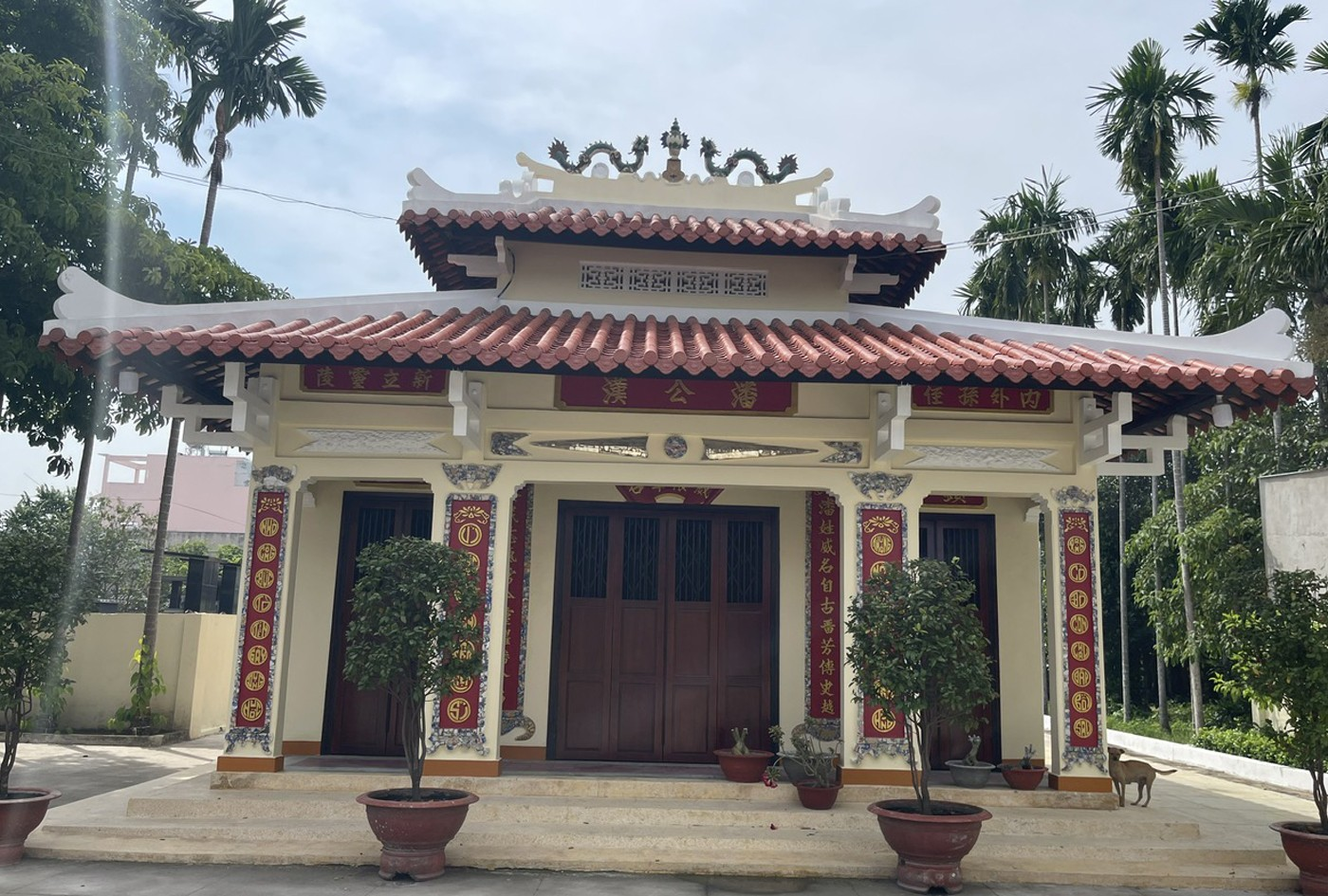 The temple is famous for its sacredness 